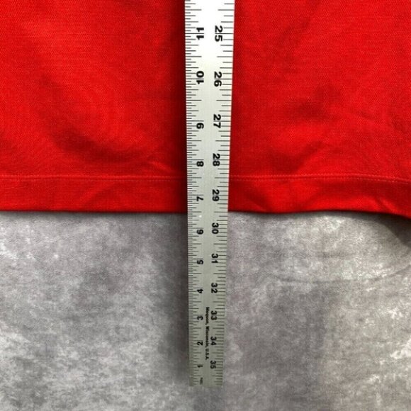 NIKE GOLF Polo Shirt Men's S Red Jimmy V. Celebrity Golf Classic Activewear - Picture 8 of 11